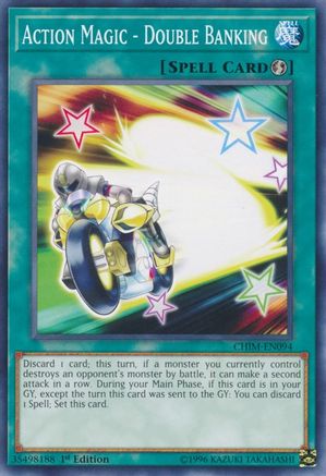 Action Magic - Double Banking (CHIM-EN094) - Chaos Impact Unlimited
