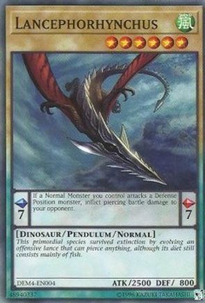 Lancephorhynchus (DEM4-EN004) - Advanced Demo Deck Extra Pack Unlimited
