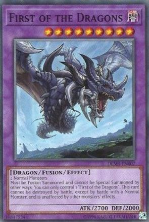 First of the Dragons (DEM4-EN007) - Advanced Demo Deck Extra Pack Unlimited