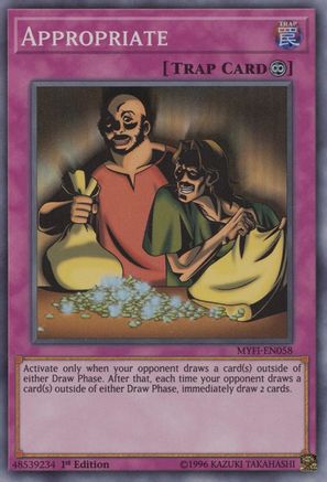 Appropriate (MYFI-EN058) - Mystic Fighters 1st Edition