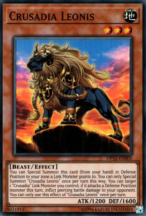 Crusadia Leonis (OP12-EN005) - OTS Tournament Pack 12 Unlimited
