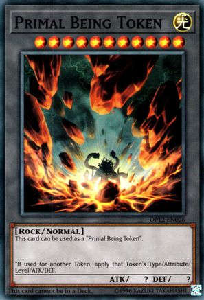 Primal Being Token (OP12-EN026) - OTS Tournament Pack 12 Unlimited