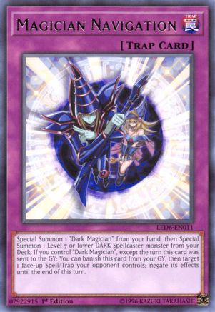 Magician Navigation (LED6-EN011) - Legendary Duelists: Magical Hero Unlimited