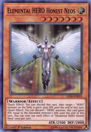 Elemental HERO Honest Neos (LED6-EN019) - Legendary Duelists: Magical Hero 1st Edition
