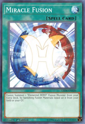 Miracle Fusion (LED6-EN020) - Legendary Duelists: Magical Hero Unlimited