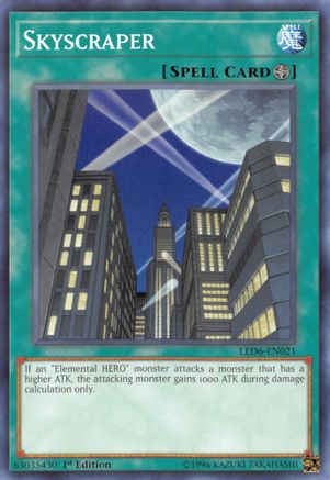 Skyscraper (LED6-EN021) - Legendary Duelists: Magical Hero Unlimited