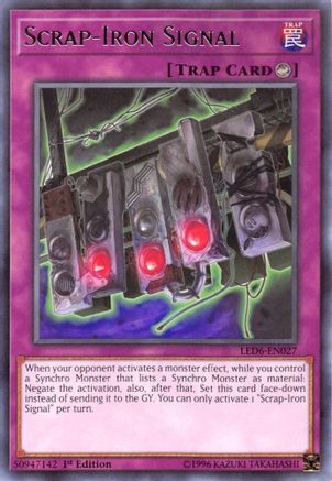 Scrap-Iron Signal (LED6-EN027) - Legendary Duelists: Magical Hero Unlimited