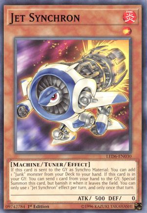 Jet Synchron (LED6-EN030) - Legendary Duelists: Magical Hero 1st Edition