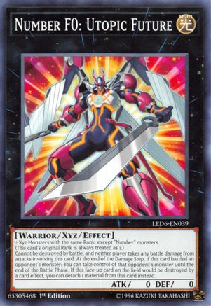 Number F0: Utopic Future (LED6-EN039) - Legendary Duelists: Magical Hero Unlimited