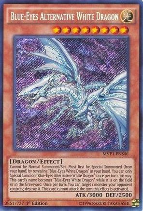 Blue-Eyes Alternative White Dragon (MVP1-ENS46) - The Dark Side of Dimensions Movie Pack: Secret Edition 1st Edition