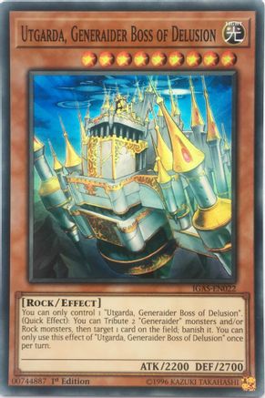 Utgarda, Generaider Boss of Delusion (IGAS-EN022) - Ignition Assault Unlimited