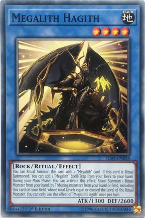 Megalith Hagith (IGAS-EN036) - Ignition Assault 1st Edition