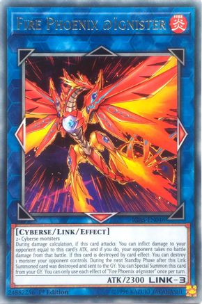 Fire Phoenix @Ignister (IGAS-EN046) - Ignition Assault Unlimited