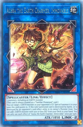 Aussa the Earth Charmer, Immovable (IGAS-EN048) - Ignition Assault Unlimited