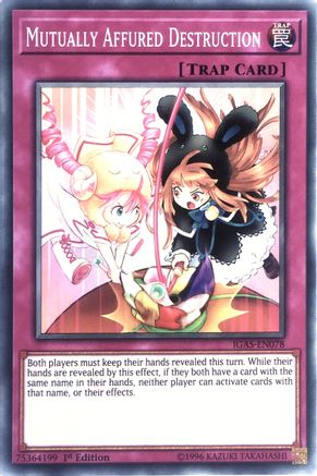 Mutually Affured Destruction (IGAS-EN078) - Ignition Assault 1st Edition