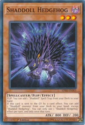 Shaddoll Hedgehog (SDSH-EN005) - Structure Deck: Shaddoll Showdown Unlimited
