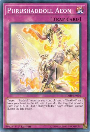 Purushaddoll Aeon (SDSH-EN036) - Structure Deck: Shaddoll Showdown Unlimited