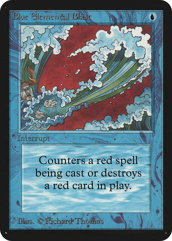 Blue Elemental Blast [Alpha Edition]