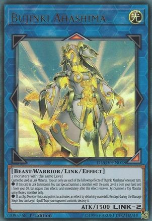 Bujinki Ahashima (DUOV-EN018) - Duel Overload 1st Edition