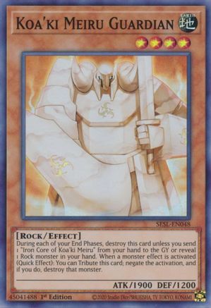 Koa'ki Meiru Guardian (SESL-EN048) - Secret Slayers 1st Edition