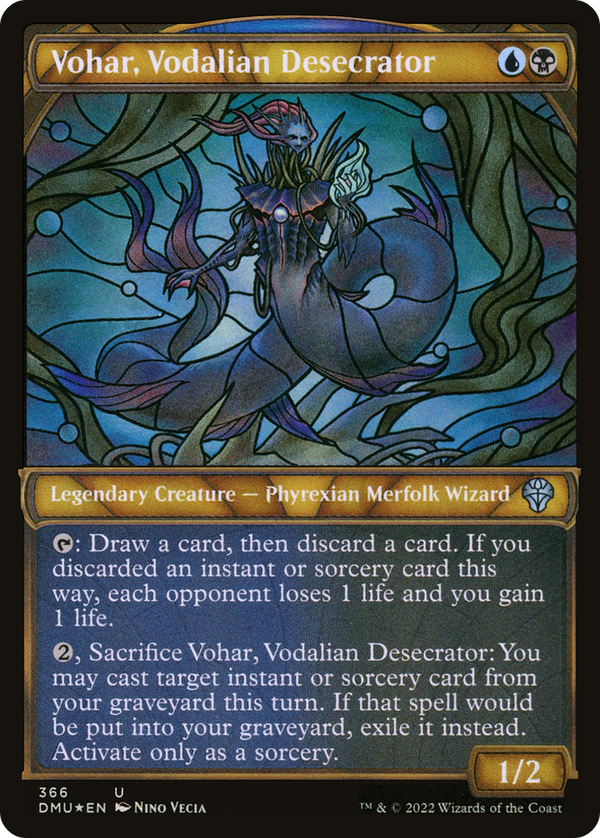 Vohar, Vodalian Desecrator (Showcase Textured) [Dominaria United]