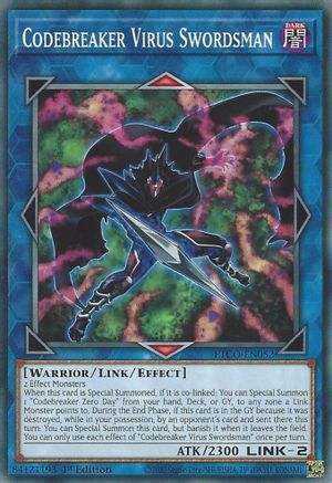 Codebreaker Virus Swordsman (ETCO-EN052) - Eternity Code 1st Edition