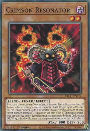 Crimson Resonator (ETCO-EN017) - Eternity Code 1st Edition