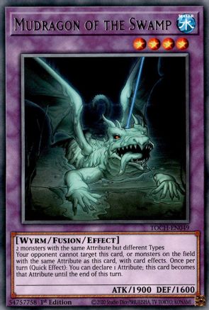 Mudragon of the Swamp (TOCH-EN049) - Toon Chaos 1st Edition