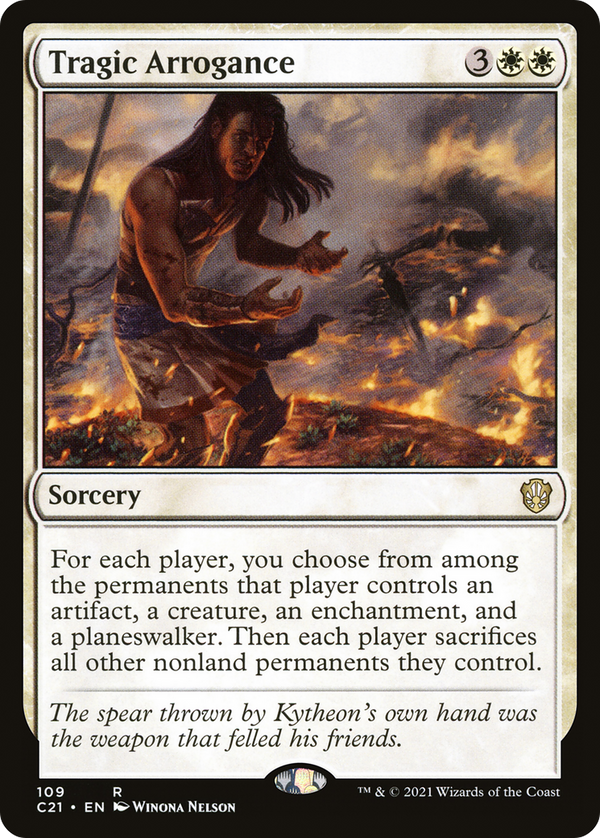 Tragic Arrogance [Commander 2021]