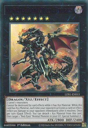 Red-Eyes Flare Metal Dragon (Purple) (LDS1-EN015) - Legendary Duelists: Season 1 1st Edition