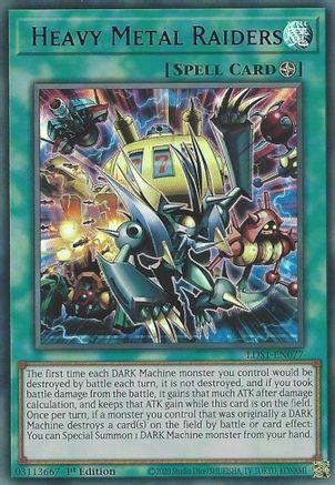 Heavy Metal Raiders (Purple) (LDS1-EN077) - Legendary Duelists: Season 1 1st Edition