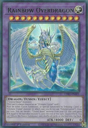 Rainbow Overdragon (Green) (LDS1-EN101) - Legendary Duelists: Season 1 1st Edition