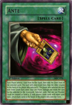 Ante (MFC-034) - Magician's Force 1st Edition