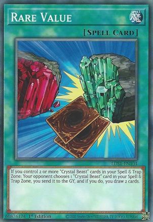 Rare Value (LDS1-EN104) - Legendary Duelists: Season 1 1st Edition