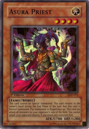 Asura Priest (LOD-071) - Legacy of Darkness 1st Edition