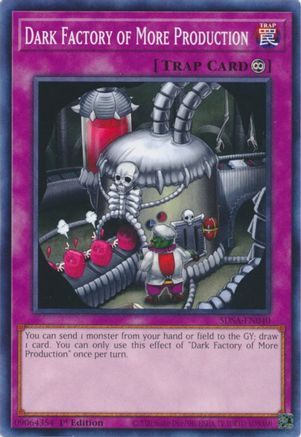 Dark Factory of More Production (SDSA-EN040) - Structure Deck: Sacred Beasts 1st Edition