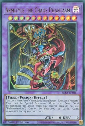 Armityle the Chaos Phantasm (SDSA-EN045) - Structure Deck: Sacred Beasts 1st Edition