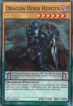 Dragon Horn Hunter (DEM3-EN002) - Demo Deck 2016 Unlimited