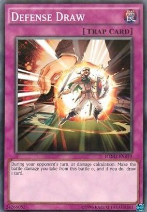 Defense Draw (DEM3-EN019) - Demo Deck 2016 Unlimited