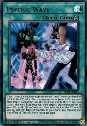 Psychic Wave (BLAR-EN015) - Battles of Legend: Armageddon 1st Edition