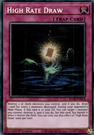 High Rate Draw (BLAR-EN018) - Battles of Legend: Armageddon 1st Edition