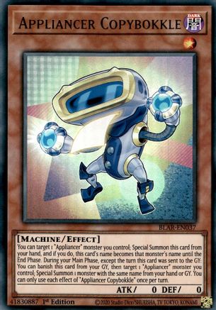 Appliancer Copybokkle (BLAR-EN037) - Battles of Legend: Armageddon 1st Edition