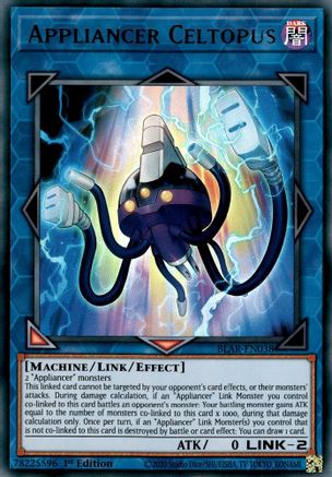 Appliancer Celtopus (BLAR-EN038) - Battles of Legend: Armageddon 1st Edition