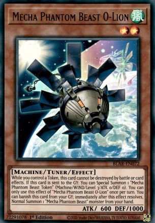 Mecha Phantom Beast O-Lion (BLAR-EN072) - Battles of Legend: Armageddon 1st Edition