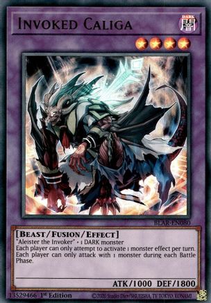 Invoked Caliga (BLAR-EN080) - Battles of Legend: Armageddon 1st Edition