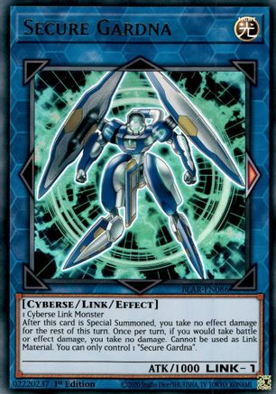 Secure Gardna (BLAR-EN086) - Battles of Legend: Armageddon 1st Edition