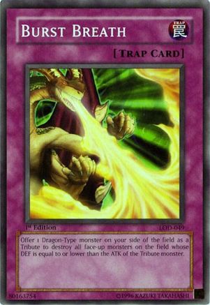 Burst Breath (LOD-049) - Legacy of Darkness 1st Edition