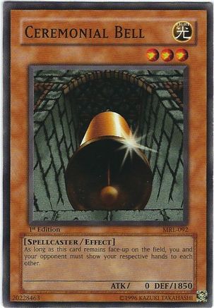Ceremonial Bell (MRL-092) - Magic Ruler Unlimited