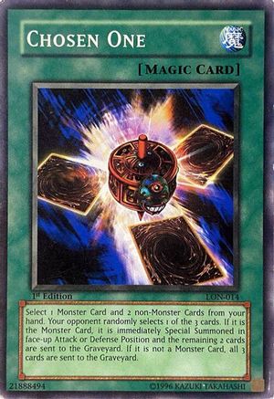 Chosen One (LON-014) - Labyrinth of Nightmare 1st Edition