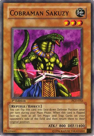 Cobraman Sakuzy (PGD-032) - Pharaonic Guardian Unlimited